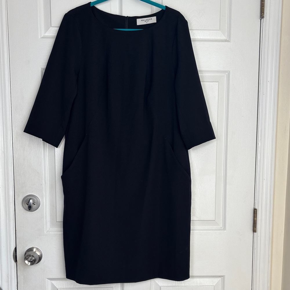 MM. LaFleur Black Shift Dress